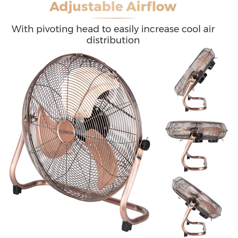Tower 18 inch Copper Velocity Fan Image 5