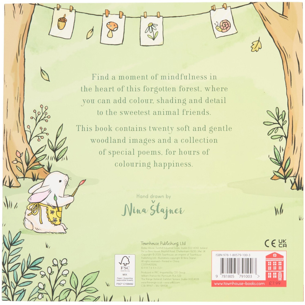 Little Autumn Friends Colouring Book Image 3