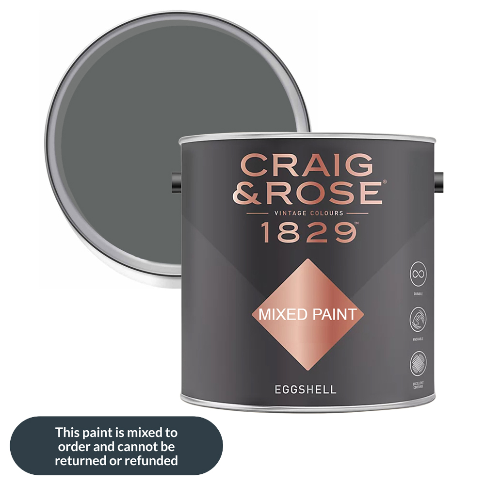 Craig & Rose 1829 Vintage Walls Wood and Metal Monogram Gloss Mixed Paint 2.5L Image 1