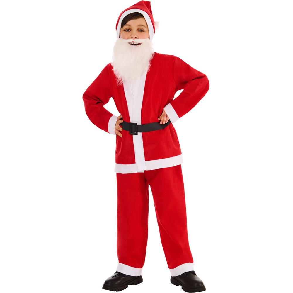Rubies Masquerade Kids Santa Costume Medium Image 1