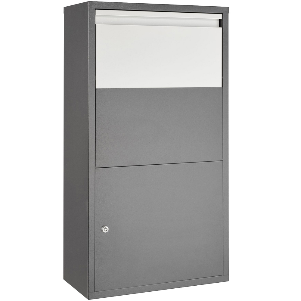 tectake Fortress Parcel Locker Post Box Image 1