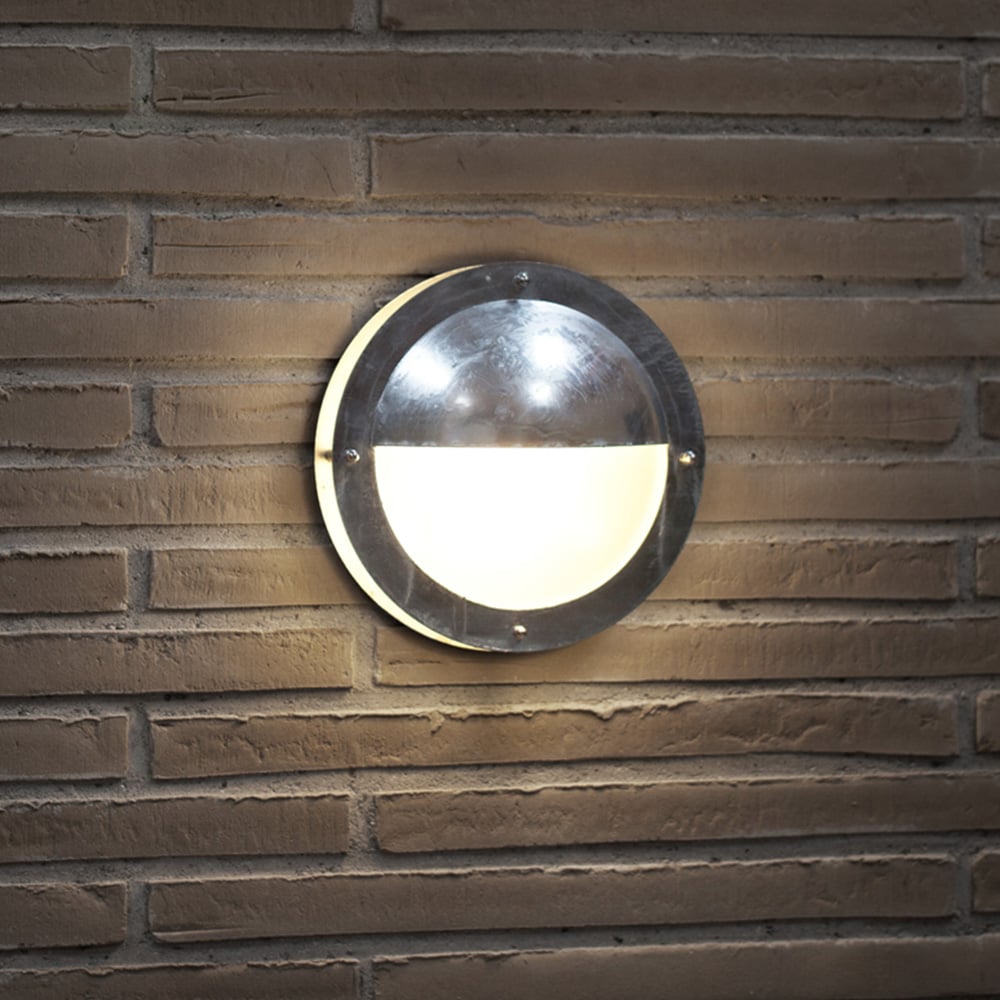 Nordlux Malte Galvanised Outdoor Wall Light Image 2
