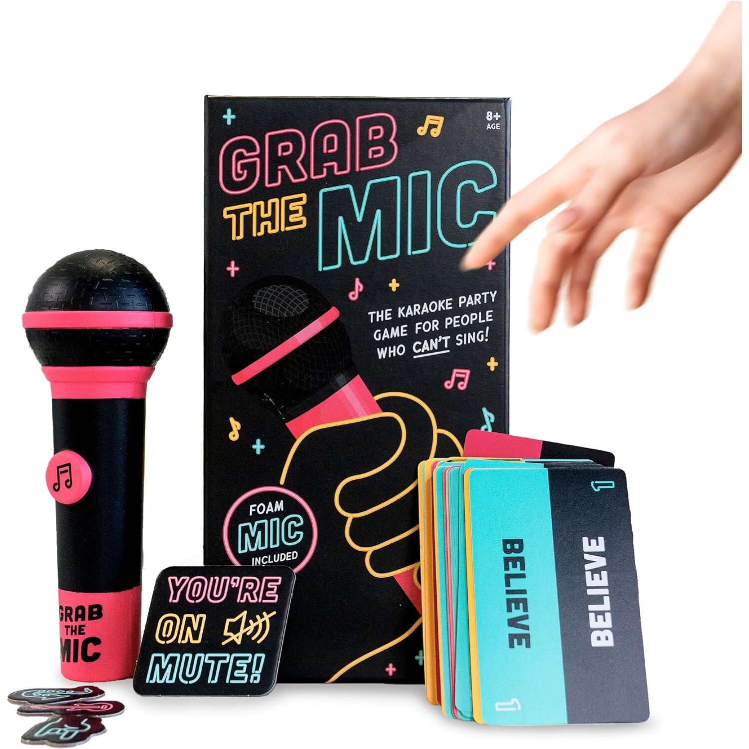 Grab The Mic Multicolour Image 4