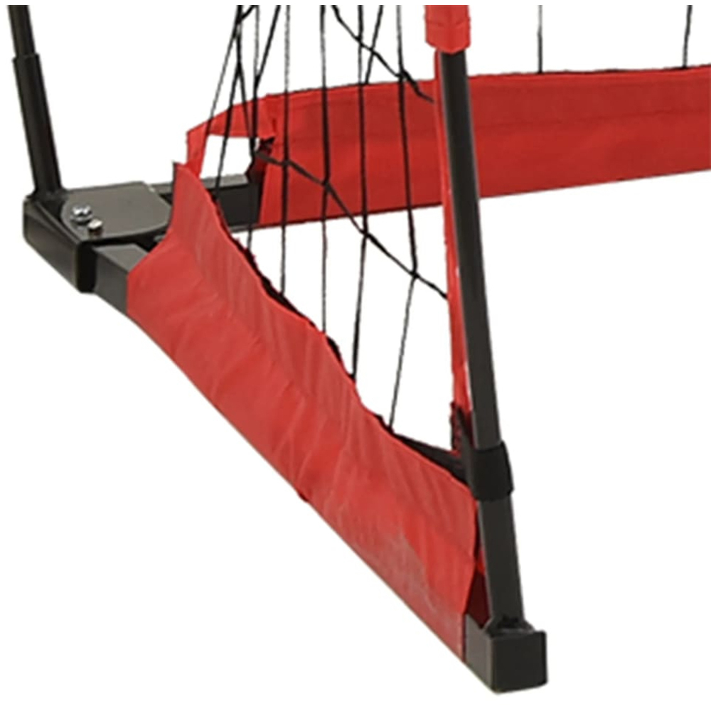 vidaXL Black Football Goal Net 4x 6ft Image 7