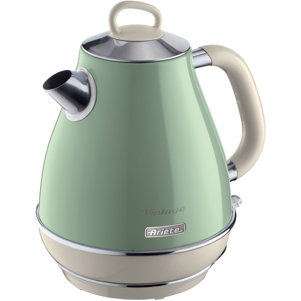 Ariete Vintage ARPK59 Green 20L Microwave with 2 Slice Toaster and 1.7L Jug Kettle Set Image 2