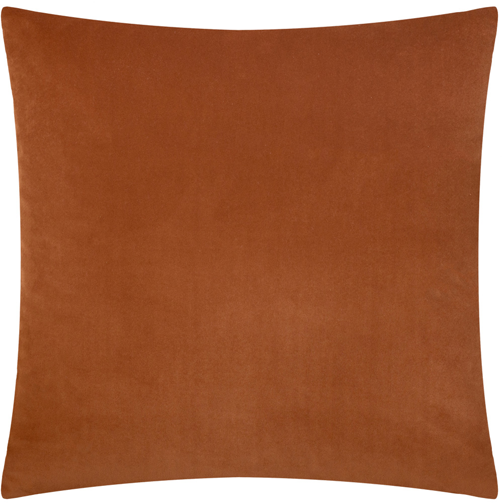 Paoletti Savoy Brick Stripe Velvet Reversible Cushion 50 x 50cm Image 3