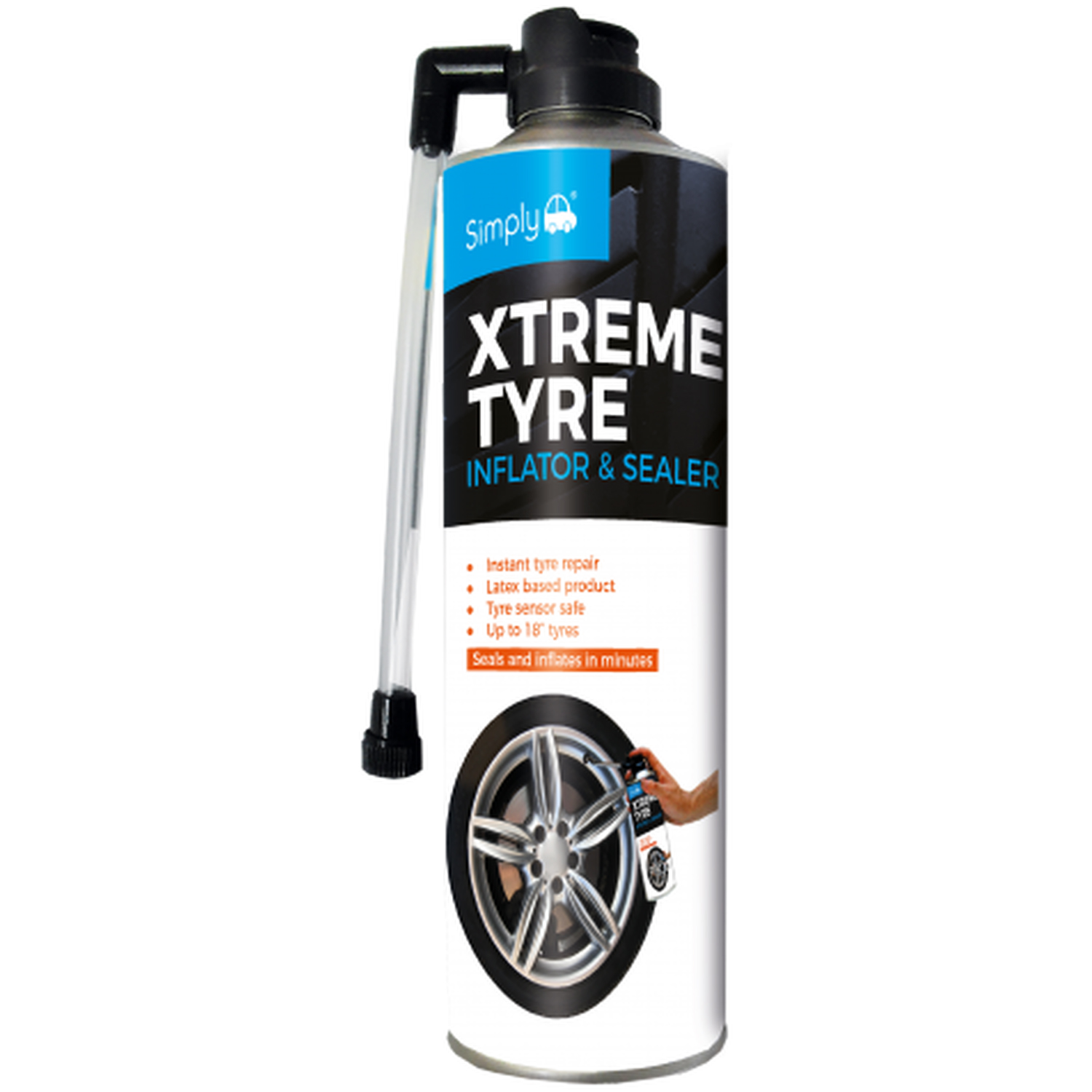 Simply Auto Xtreme Tyre Inflator and Sealer Image