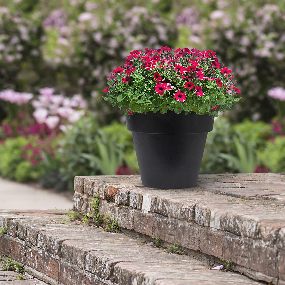 Primeur Tierra Verde Baritone Slate Planter 40cm 2 Pack Image 2