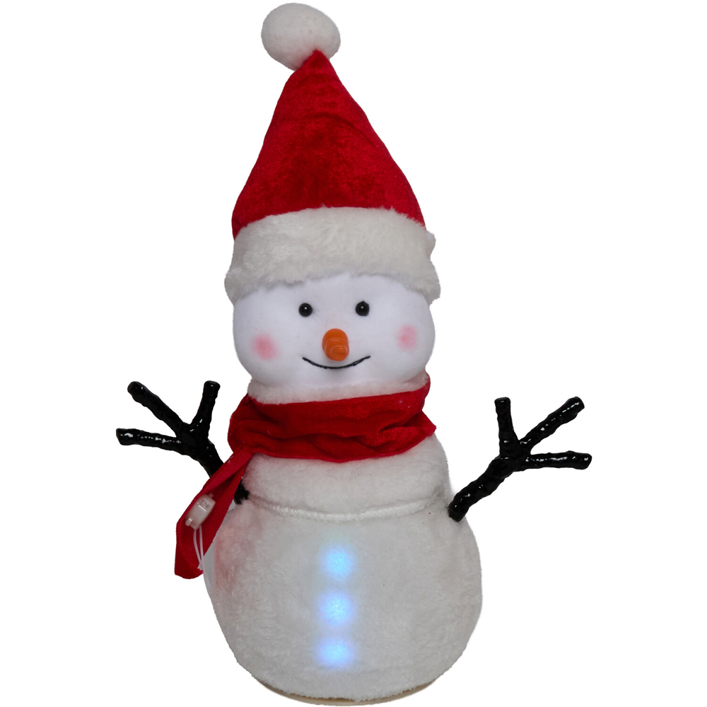 Dancing Musical Snowman Decoration Image 1
