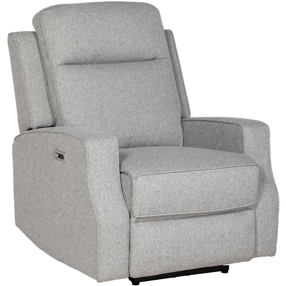 HOMCOM Grey Electric Recliner Armchair Image 2
