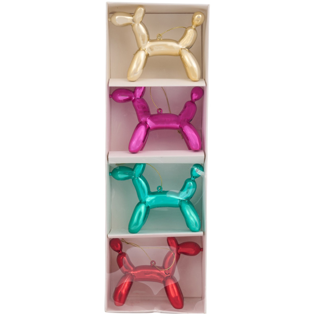Set of 4 Balloon Dogs Image 5
