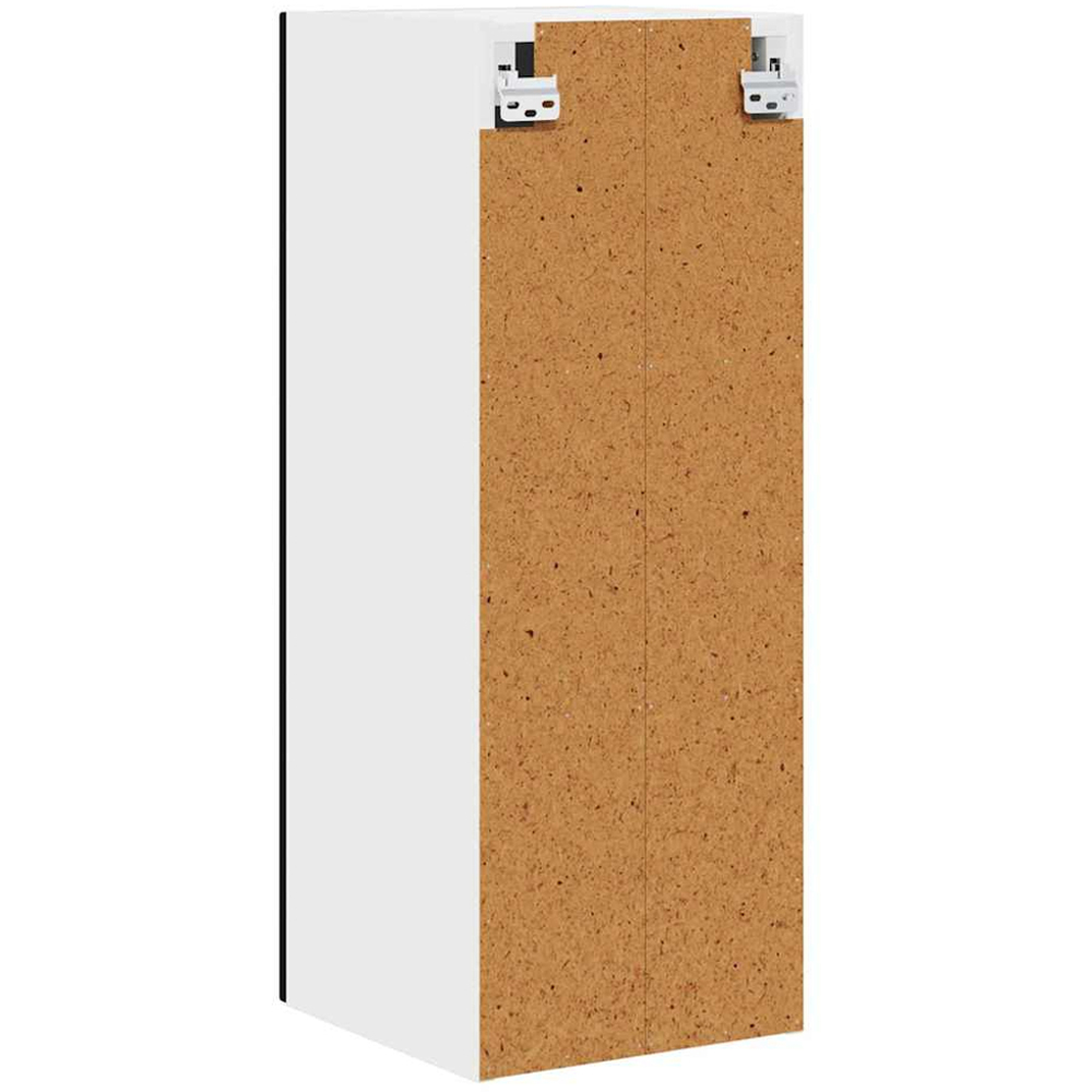 vidaXL Kalmar Single Door Black Wall Kitchen Cabinet Image 8