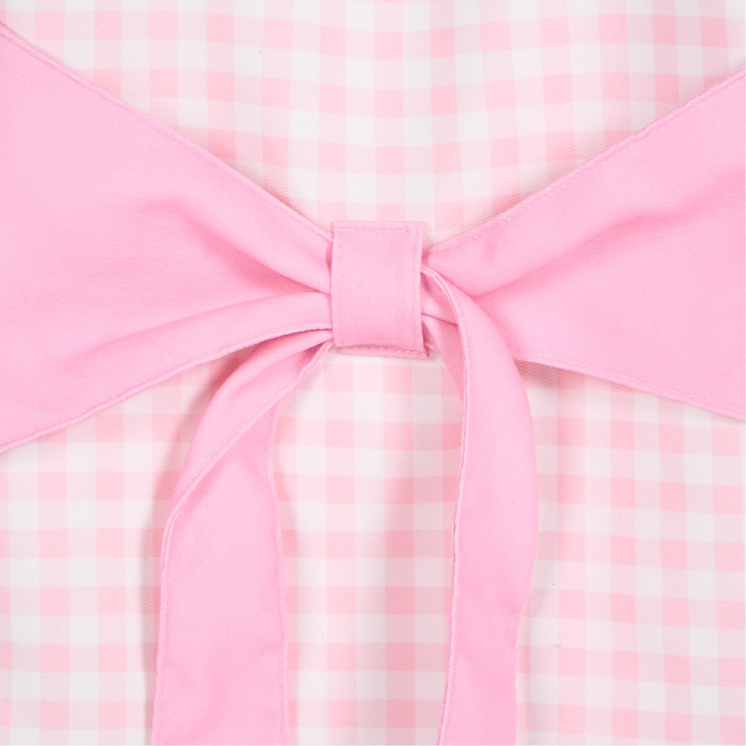 Bow Tote Bag Pink and White Image 3