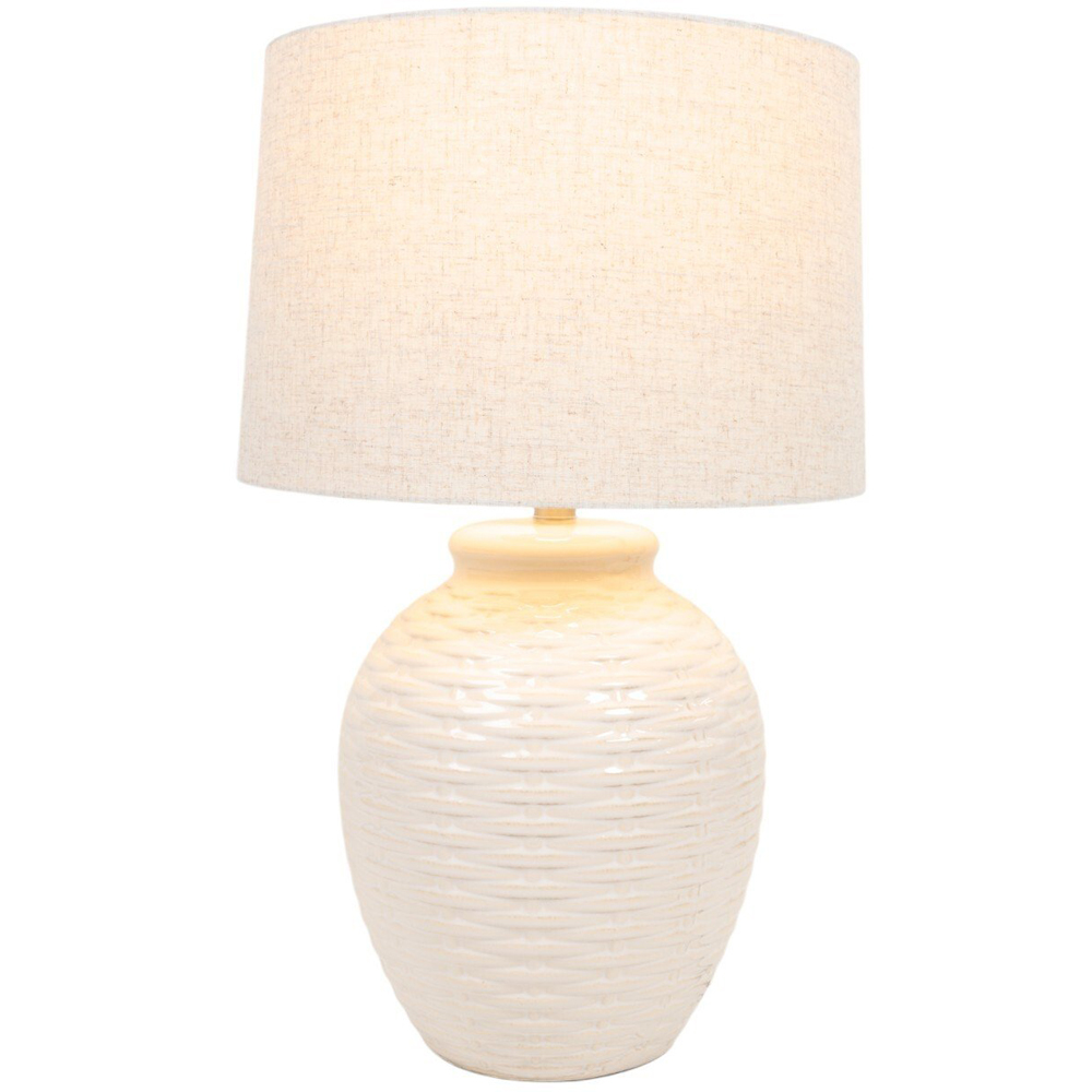 Nori Table Lamp - Beige Image 1