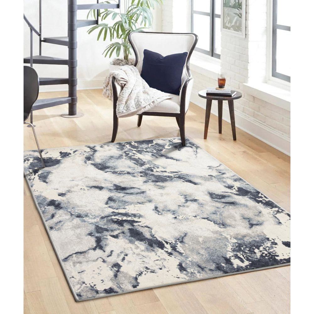 Eselle Muse Bahia Navy Marble Rug 160 x 230cm Image 6