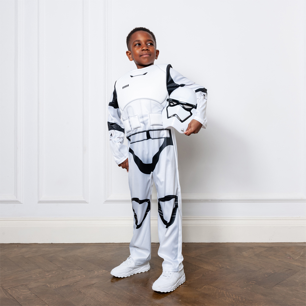 Star Wars Deluxe Stormtrooper 3D Armour Costume Age 11 to 12 Years Image 4