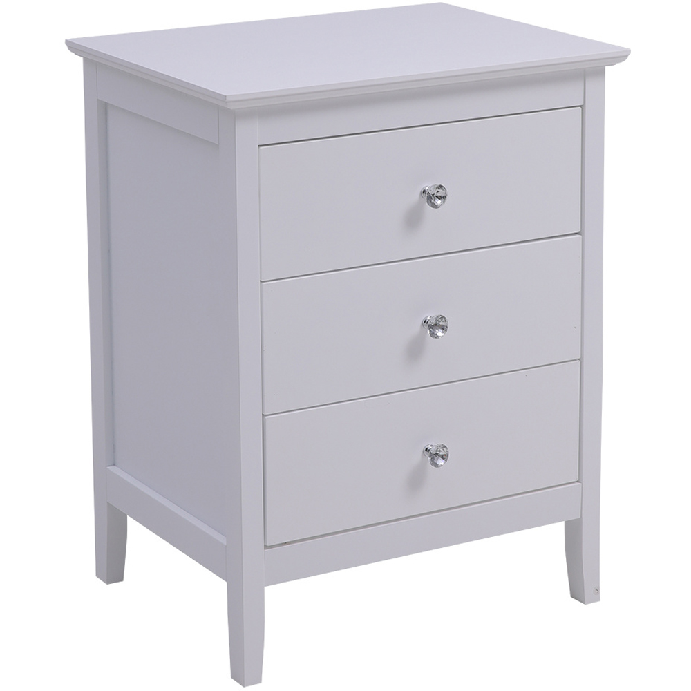 H&O Direct 3 Drawers Storage Cabinet Image 2