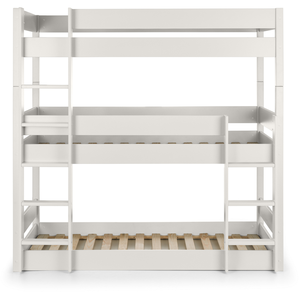 Julian Bowen Trio Surf White Triple Sleeper Bunk Bed Image 6