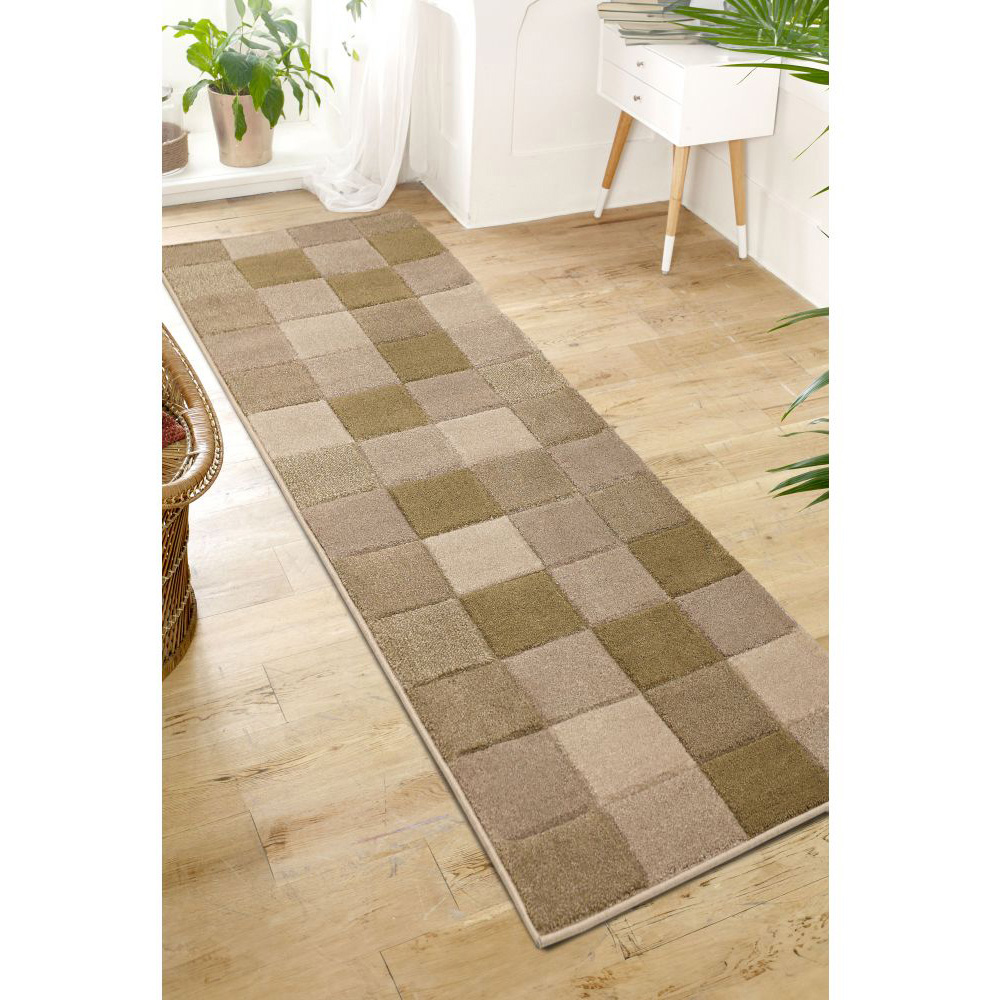 Homemaker Newport Green Blocks Runner 60 x 200cm Image 4