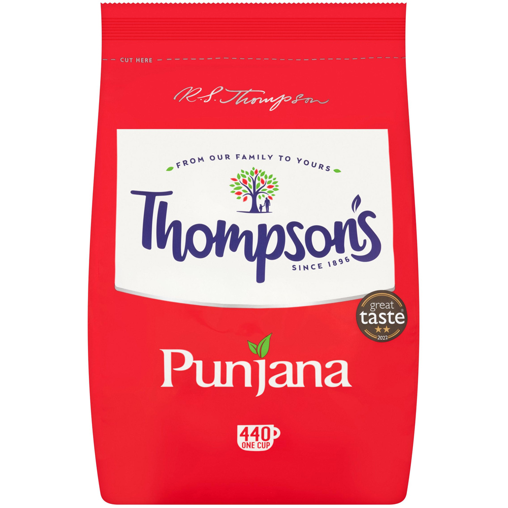 Thompson's Punjana 440 Tea Bags 1kg Image