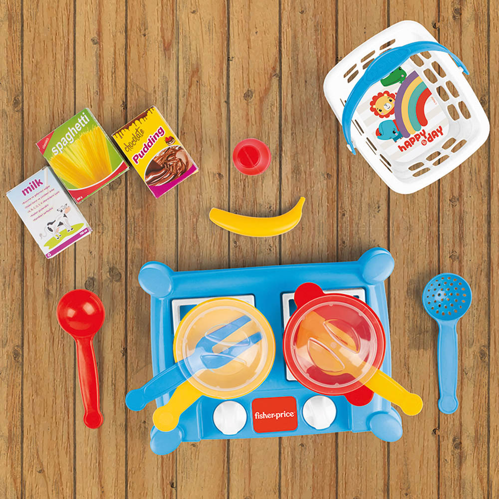 Dolu Fisher Price Kids 15 Piece Stove Set Image 2