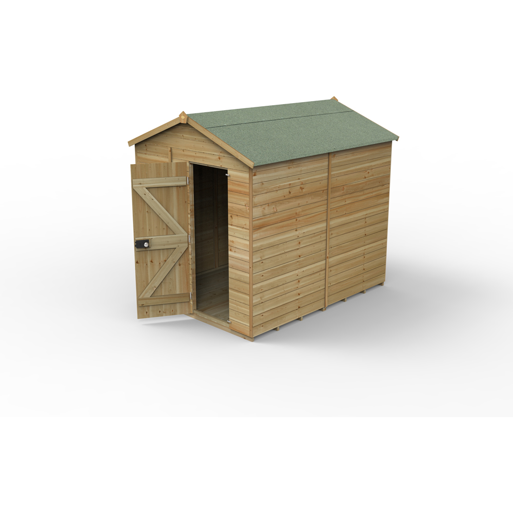Forest Garden Timberdale 6 x 8ft Apex Shed Image 3