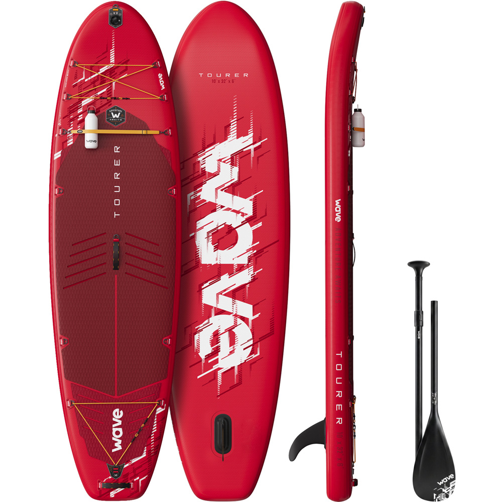 Wave Tourer 3.0 SUP 11.3ft Red Inflatable Paddleboard Image 1