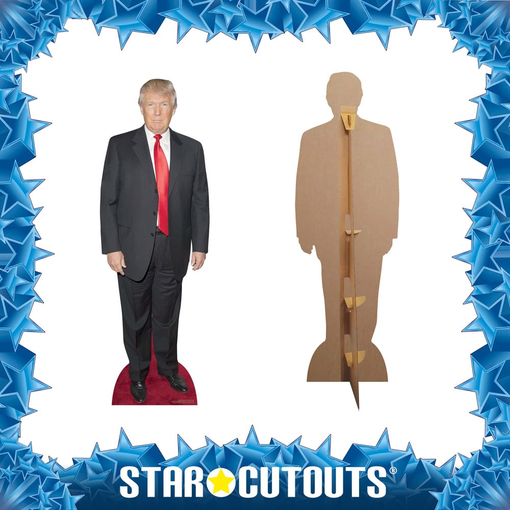 Star Cutouts Donald Trump Red Carpet Cardboard Cutout 6.1ft Image 4