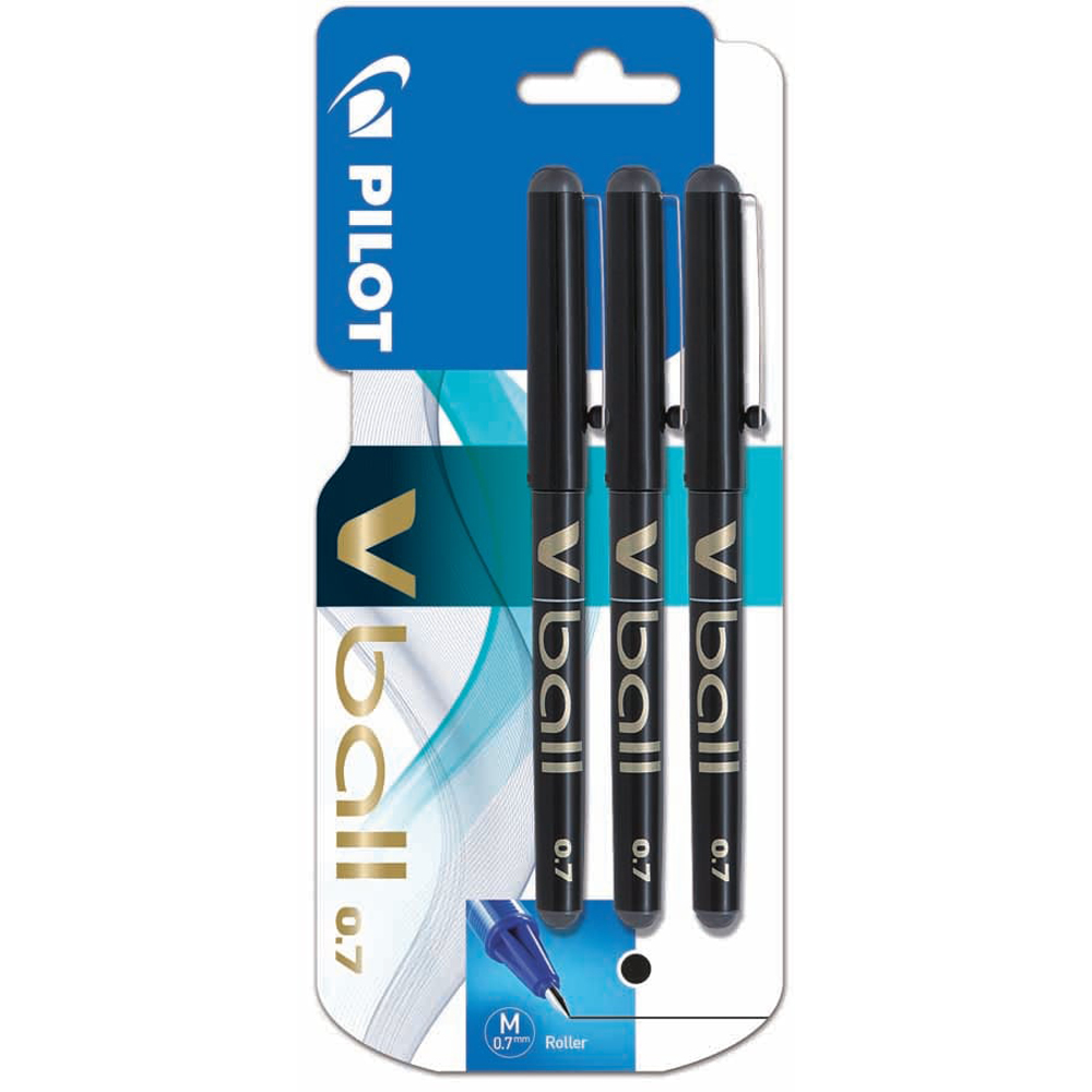 Pilot V Ball Pens 3 pack Image