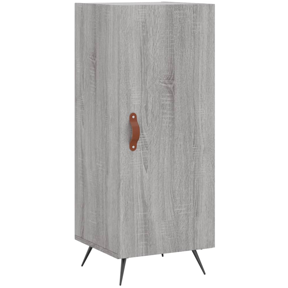 vidaXL 2 Door Grey Sonoma Highboard Image 7
