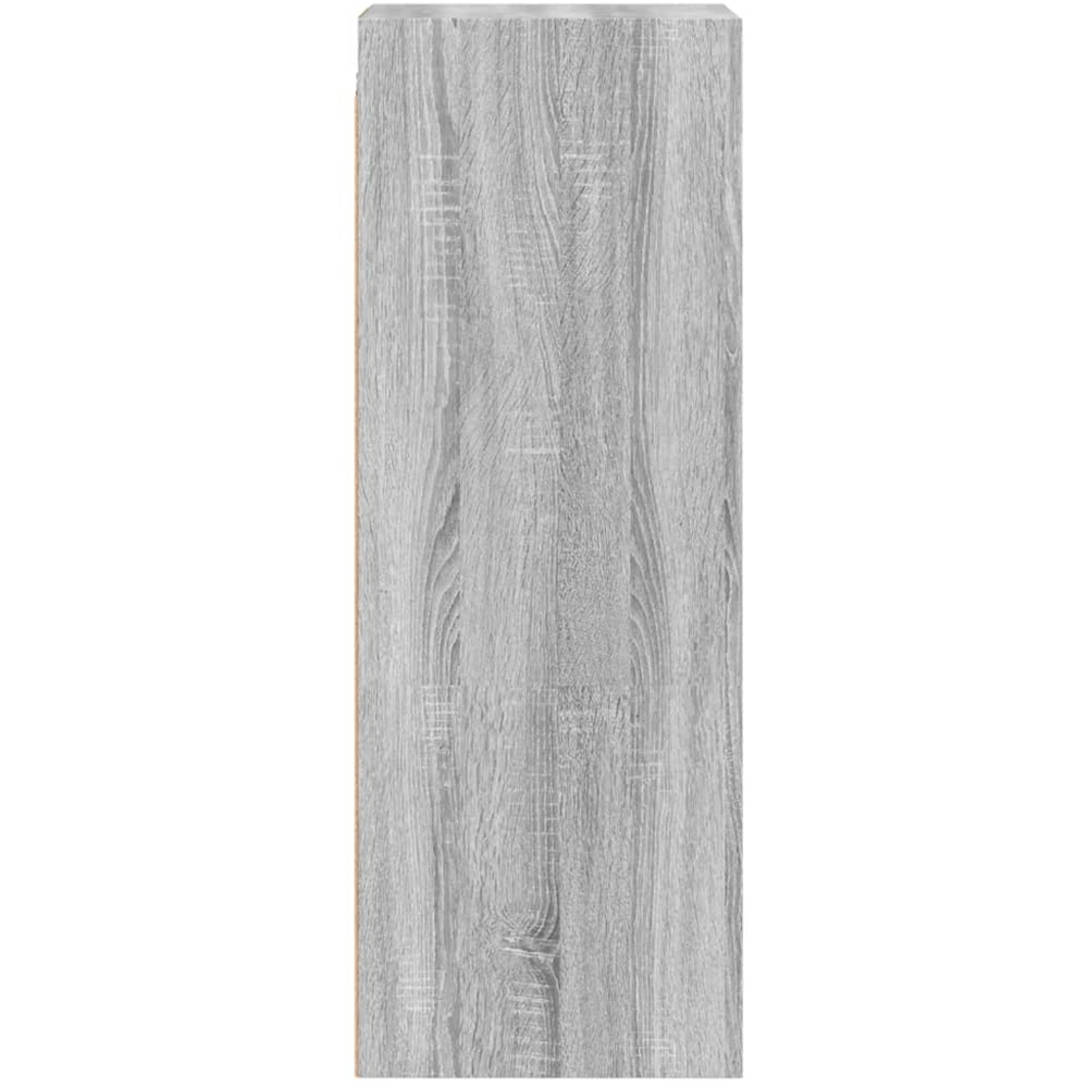 vidaXL 3 Door Grey Sonoma Oak Wall Cabinet Image 6