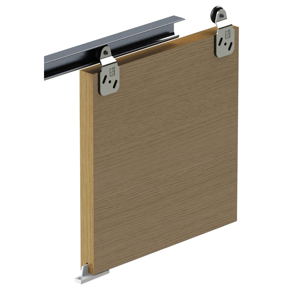 Coburn Single 60 Single Door Sliding Cupboard Track Fixing Kit 600mm Image 3