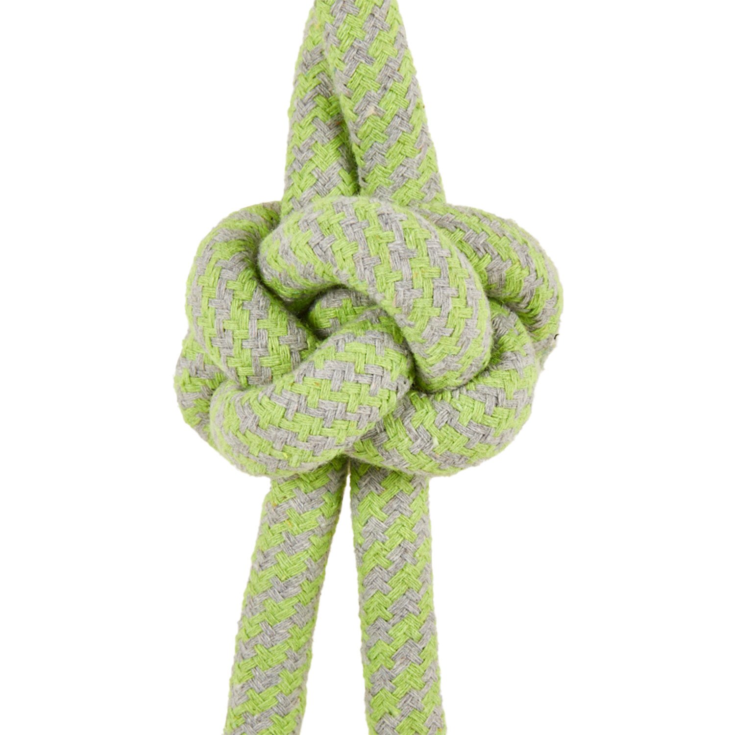 Twin Rope Dog Toy - Green Image 2