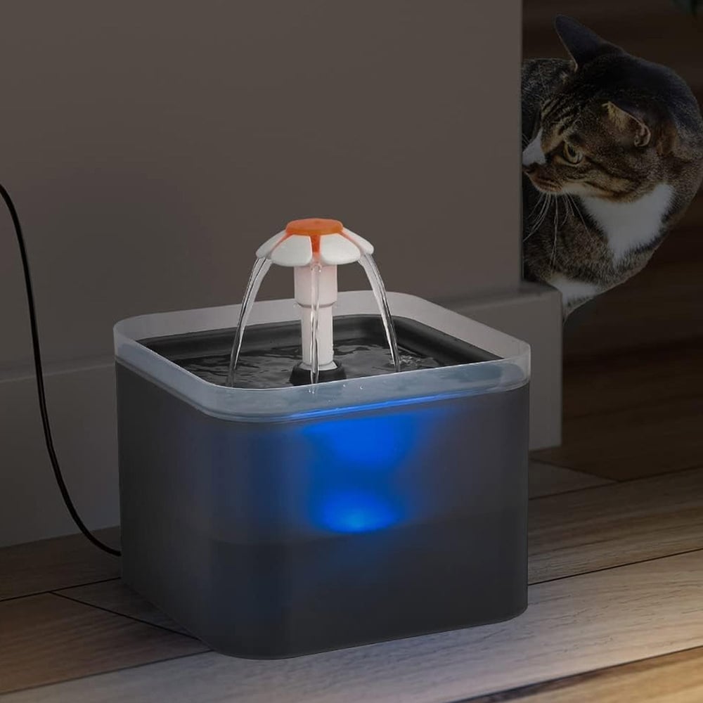 H&O Direct 2L Automatic LED Pet Water Fountain Image 2