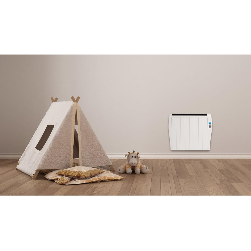 Mylek White Premium Aluminium Electric Heater with Timer 1200W Image 4