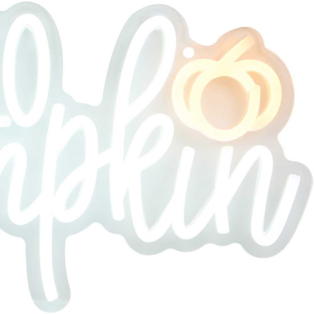 Hello Pumpkin LED Neon Sign Image 7