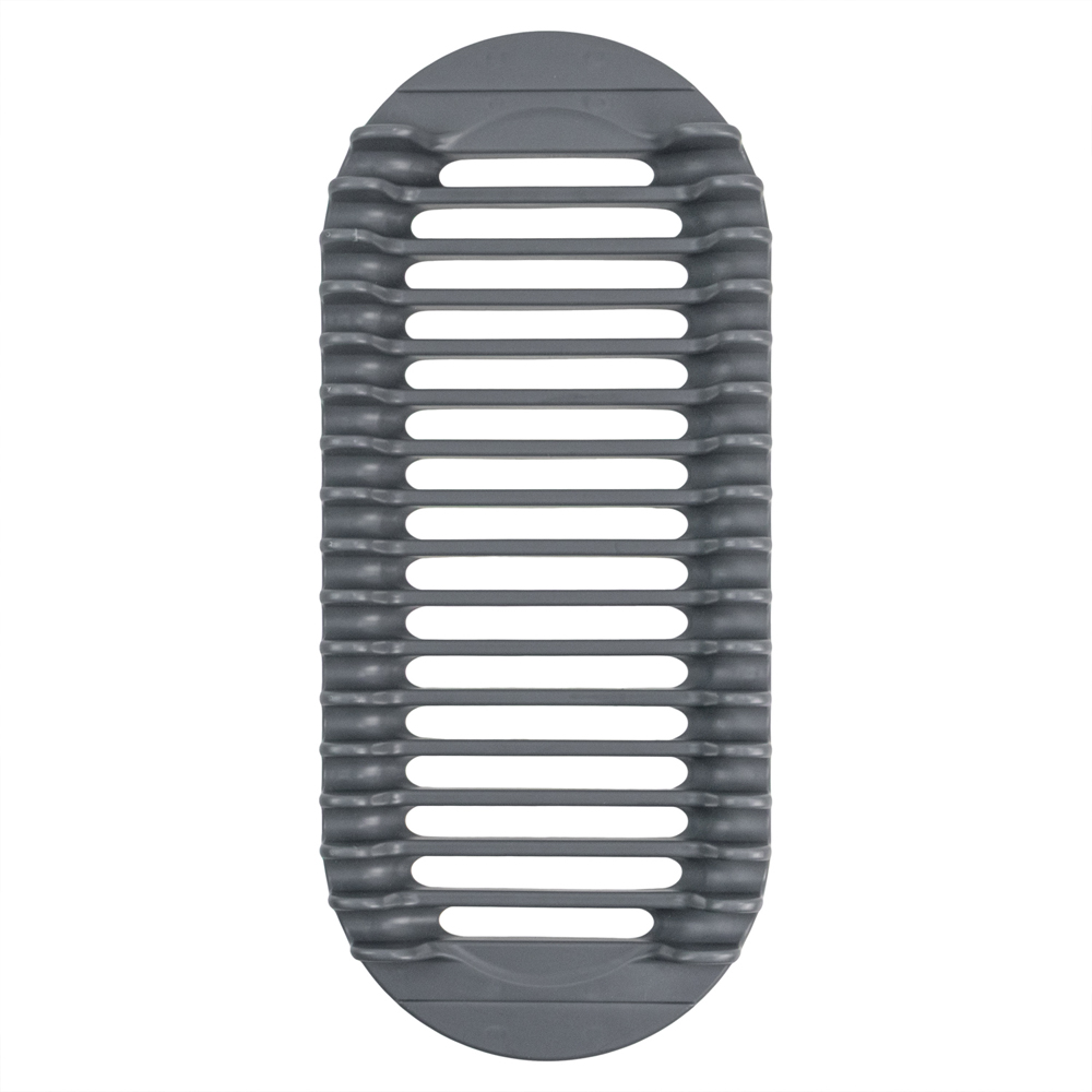 JVL Kitchen Sesha Dish Microfibre Drying Mat with Rack Image 4