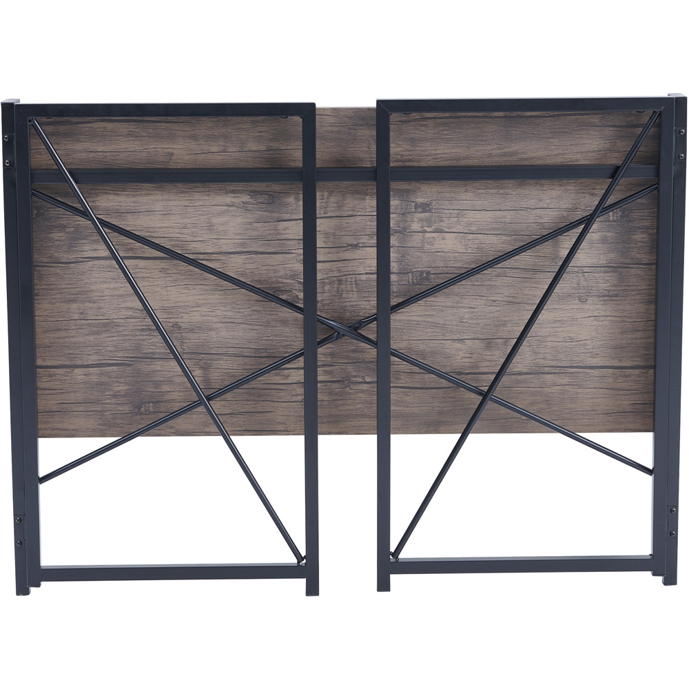 Miami Folding Computer Desk Brown Image 3