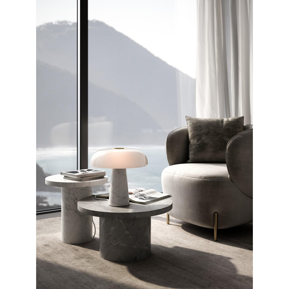 Nordlux Glossy White Table Lamp Image 8