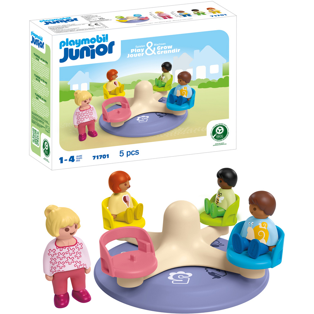 Playmobil Junior Number-Merry-Go-Round Playset Image 4