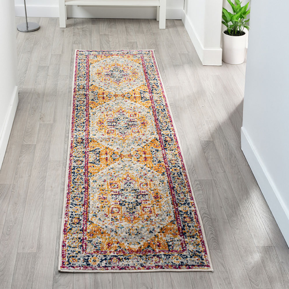 Desire Rugs San Marino Multicolour Floral Rug 200 x 290cm Image 6