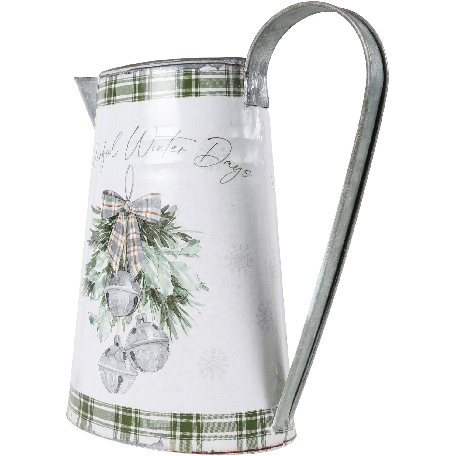 Winter Cottage Decorative Jug Image 2