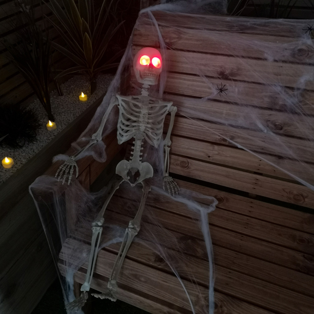 Samuel Alexander Full Skeleton Halloween Decoration 3ft Image 6