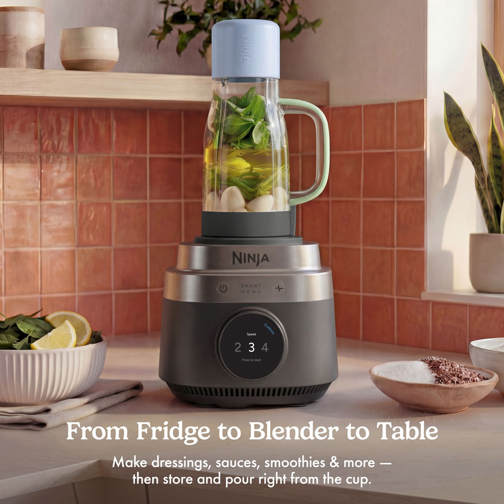 Ninja CrushBOSS LB301UKBK 2-in-1 Onyx 2.1L Blender Duo with BlendBOSS Tumbler Image 5