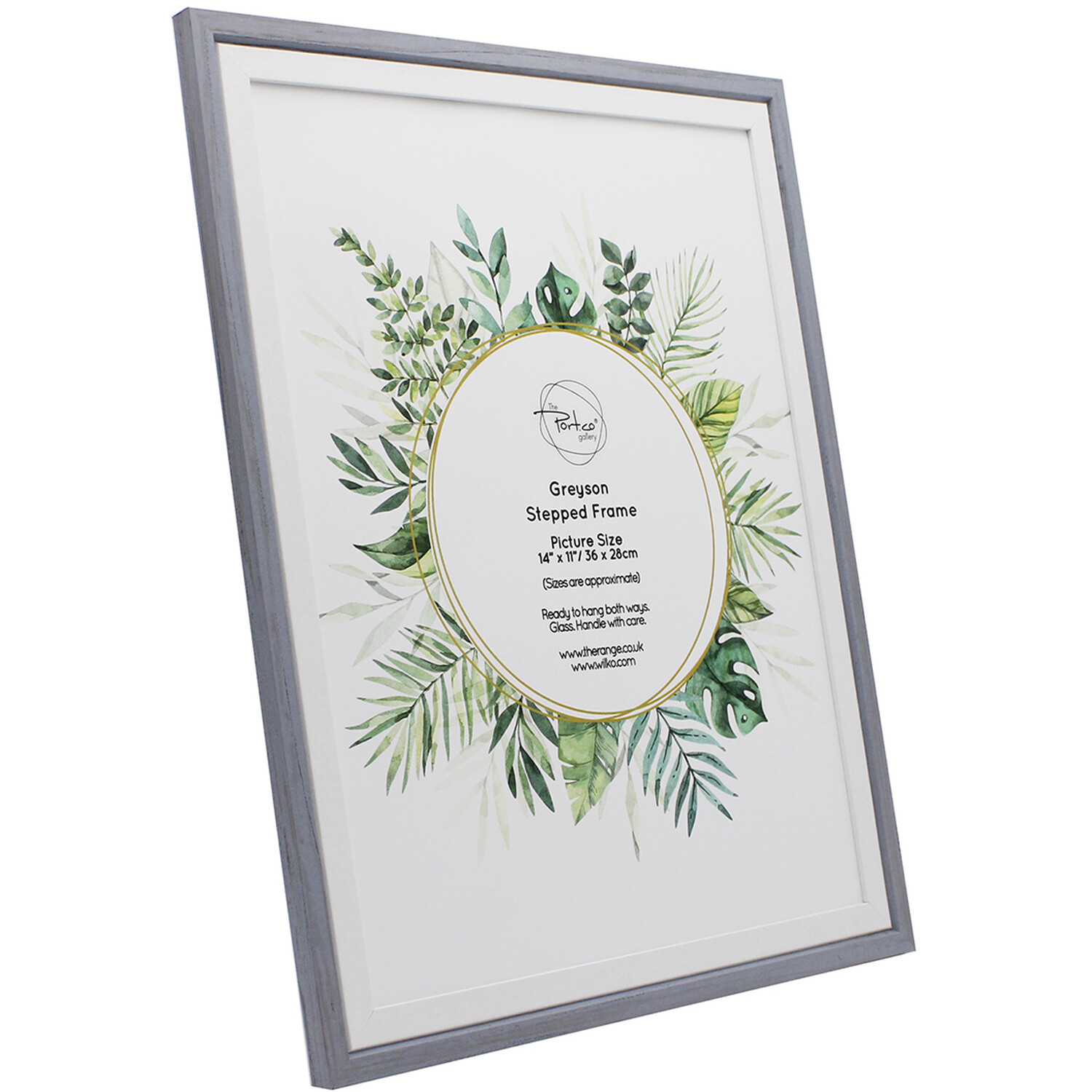 Greyson Stepped Frame - Grey / 11 x 14 inch Image 2