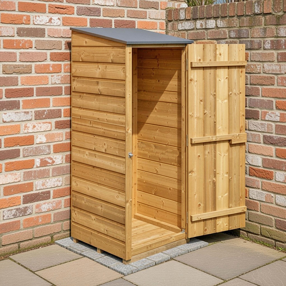 Shire 2 x 2ft Shiplap Wooden Tool Shed Image 3
