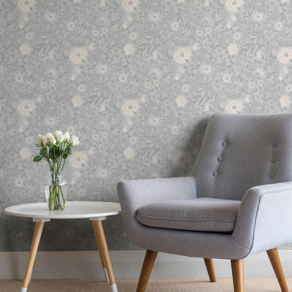 Holden Decor Bilbury Blue Wallpaper Image 3