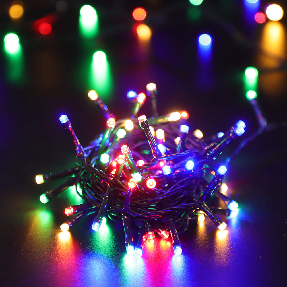 100 LED Classic Lights Multicolour Image 2