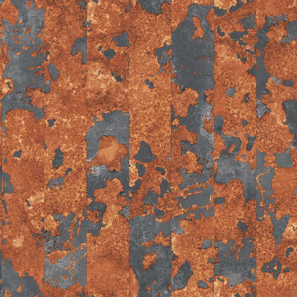 Galerie Grunge Rusty Stripe Rust Wallpaper Image 1