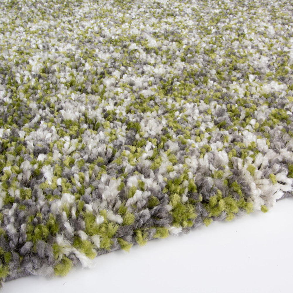 Kukoon Alder Dark Green Shaggy Rug 120 x 170cm Image 4